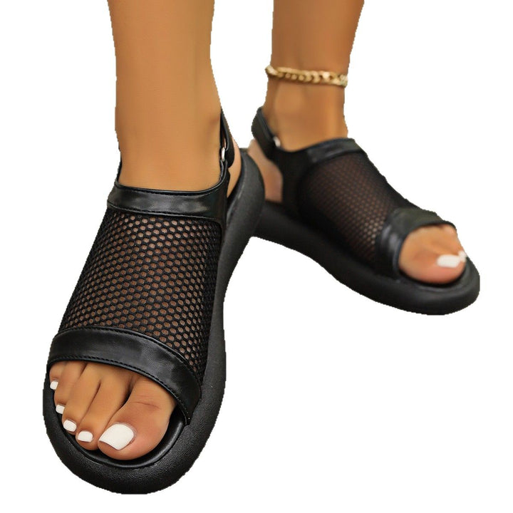 Dame Mesh-sandaler med skridsikker sål og justerbar rem Stilla