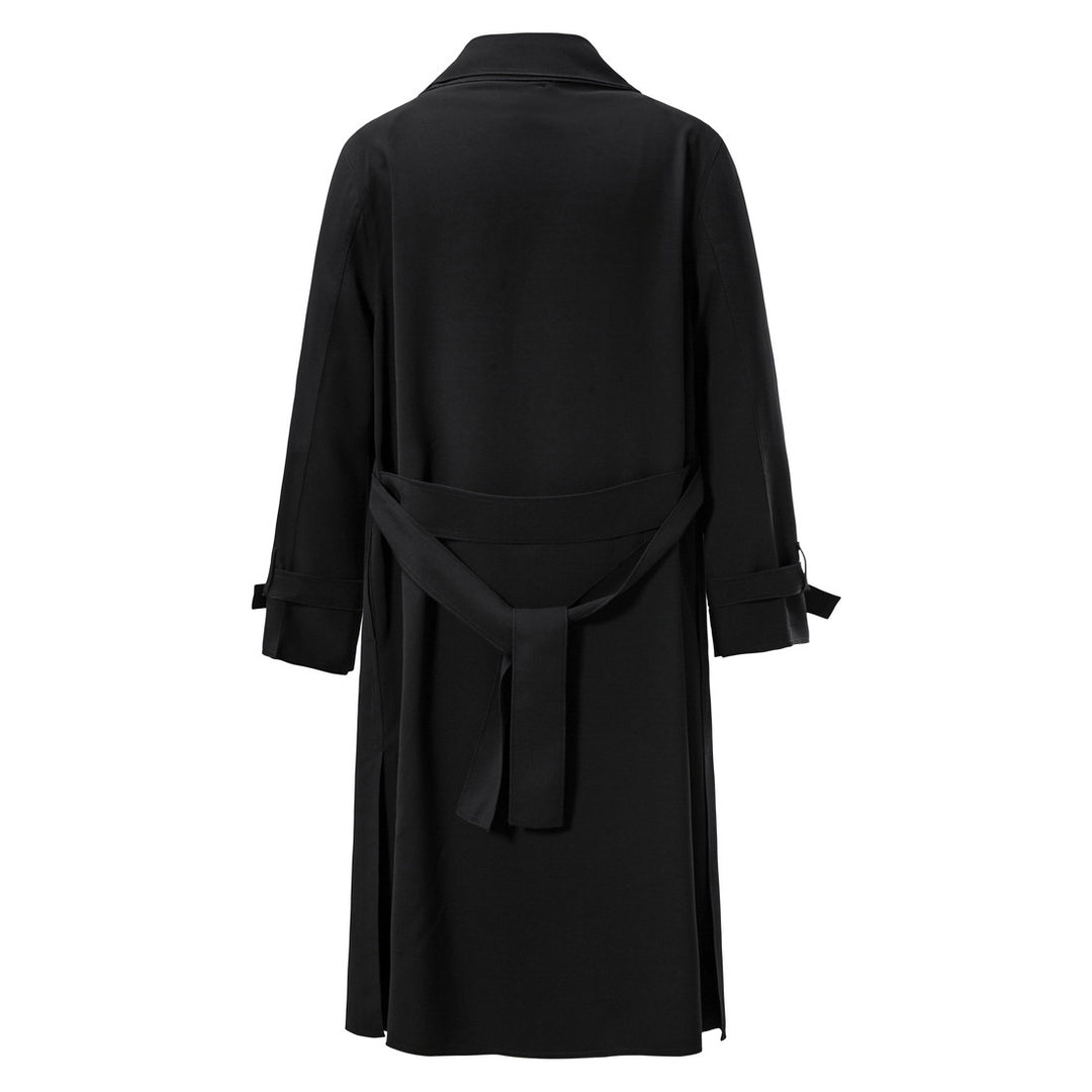 Dame Elegant Lagdelt Trenchcoat Stilla