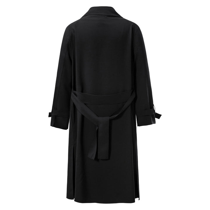 Dame Elegant Lagdelt Trenchcoat Stilla