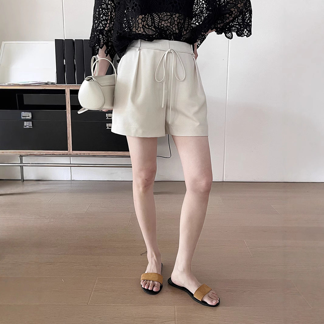 Dame afslappede Chino-shorts med elastisk talje Stilla