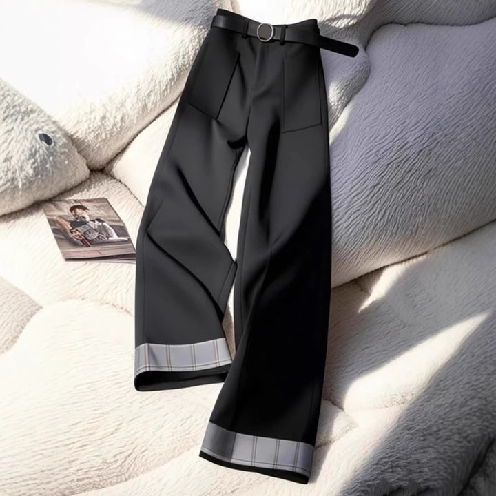 Kvinders stilfulde palazzo-bukser med elegant tapered talje Stilla