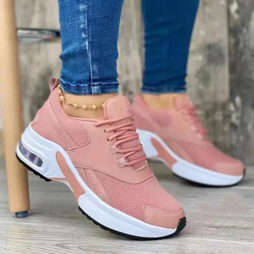 Dame Åndbare Løbesneakers med ergonomisk Dæmpning Stilla