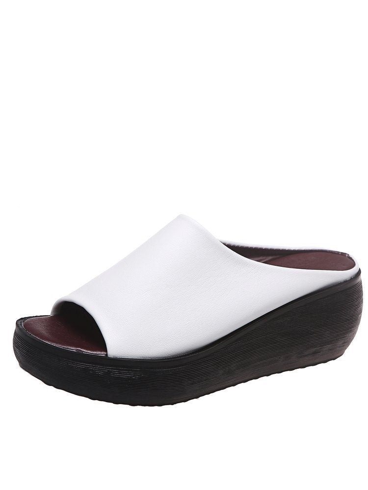 Dame ortopædisk wedge-sandaler med komfortabel sål Stilla
