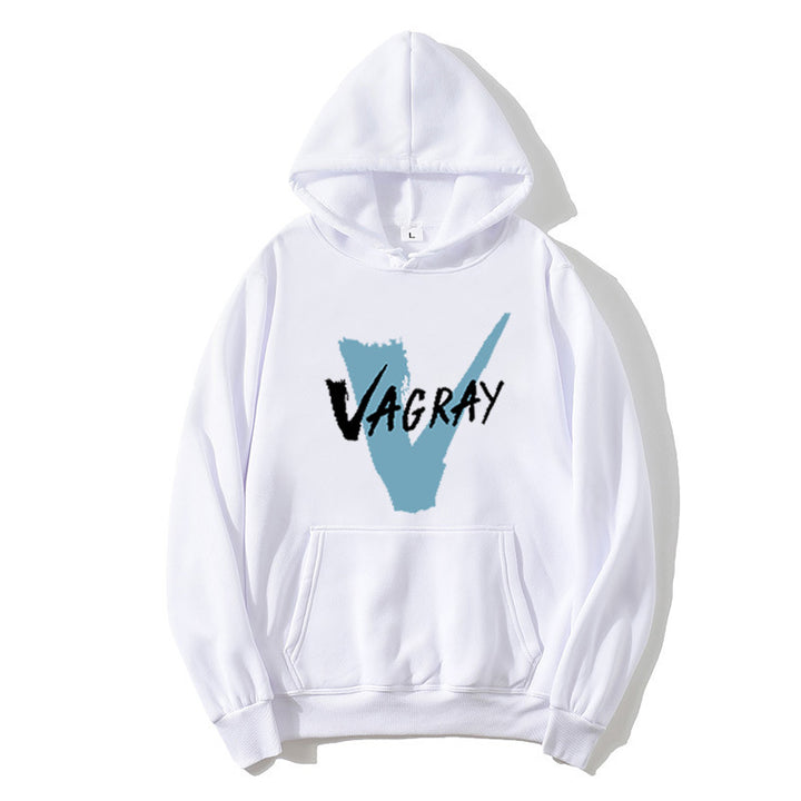 Kvinders hætte sweatshirt med moderne logo print Skovae
