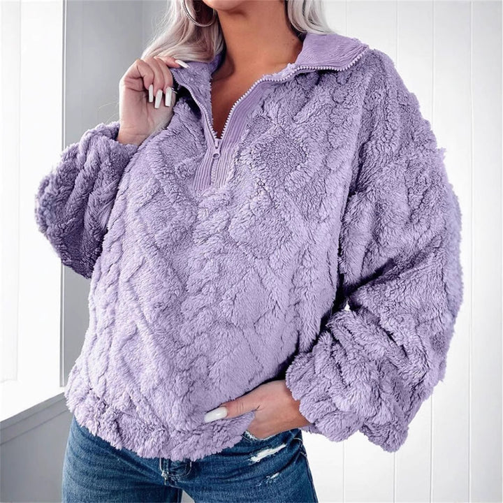 Dame hyggelig fleece-trøje Stilla