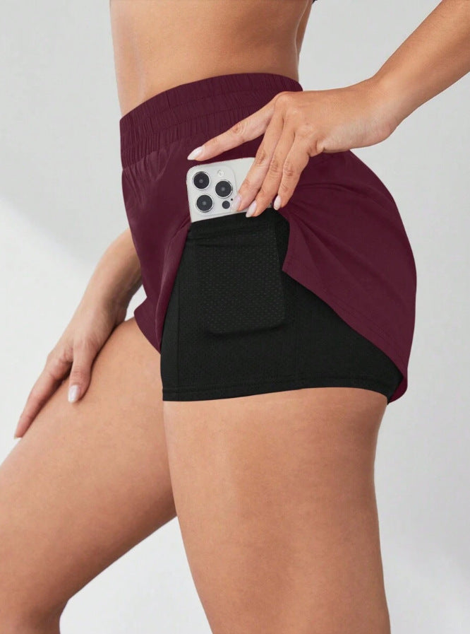 Femme Activewear Løbeshorts med sikker lomme Stilla