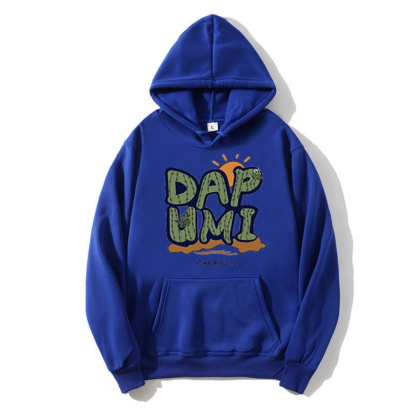 Dame hoodie med humoristisk grafisk design Skovae