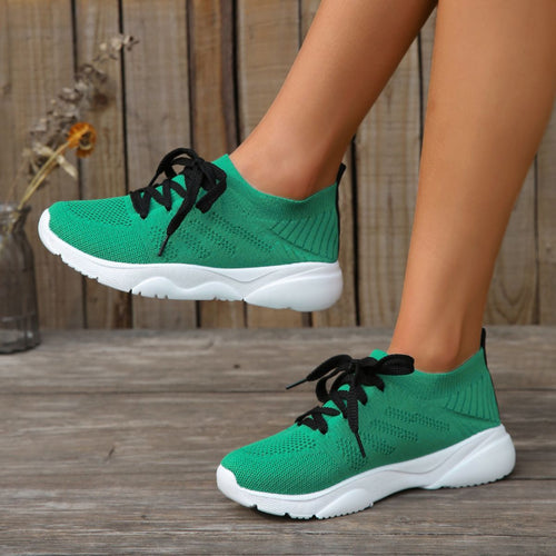 Dame Sporty Sneakers med åndbart mesh-overdel Stilla