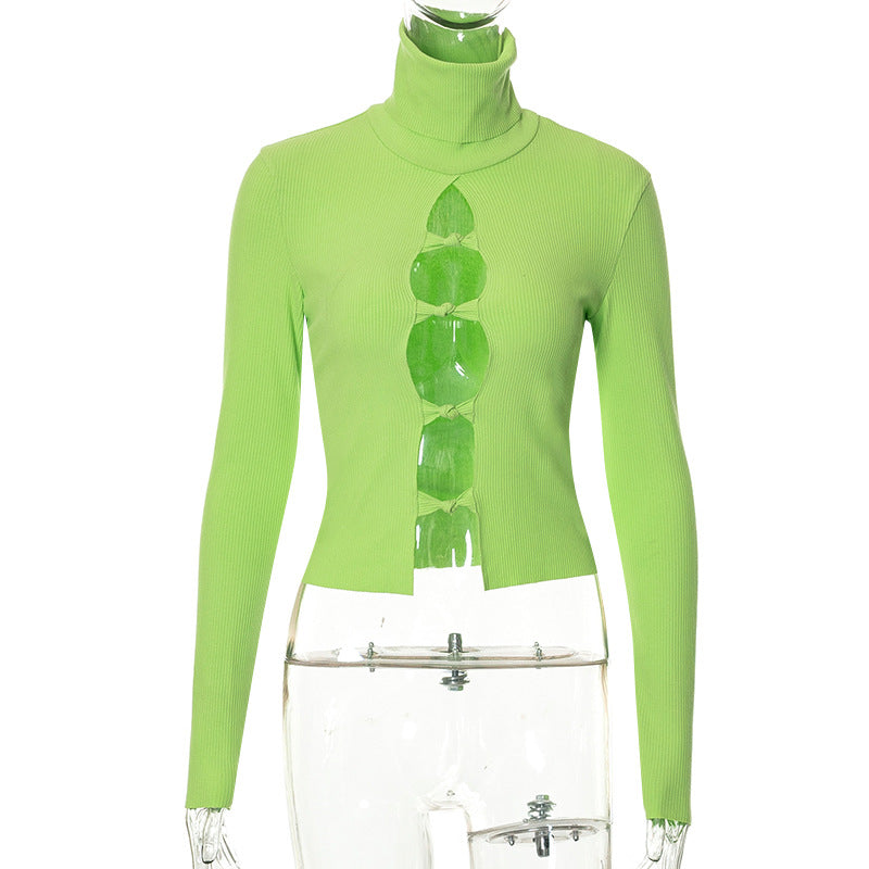 Femme Stilfuld Cut-Out Pullover Stilla