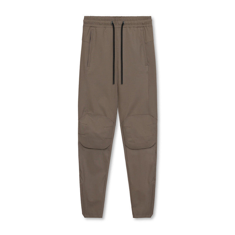 Herrer Sportive Cargo-Joggpants med praktiske lynlåslommer og elastisk talje Stilla