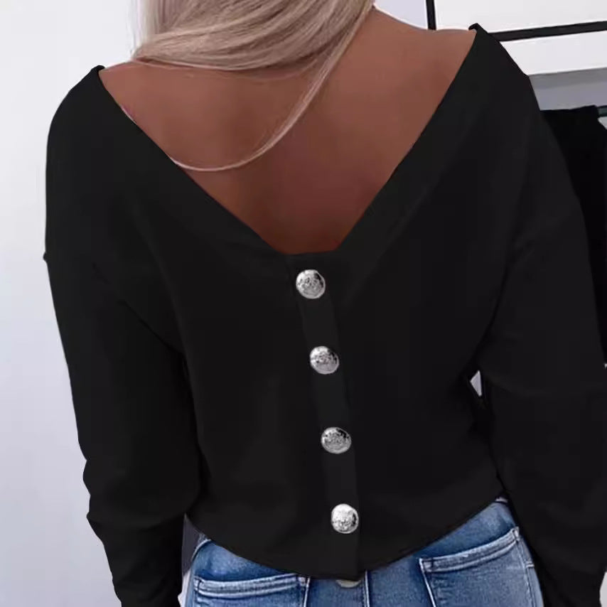 Dame Off-Shoulder Behagelig Sweatshirt Stilla
