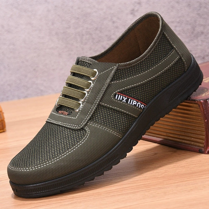 Herrer Fritids Sneakers med åndbart Mesh og sporty design Stilla