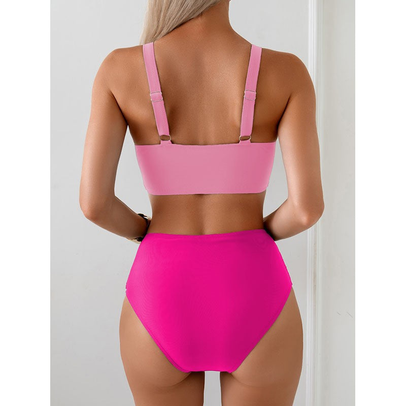 Dame Højskåret Bikini Skovae
