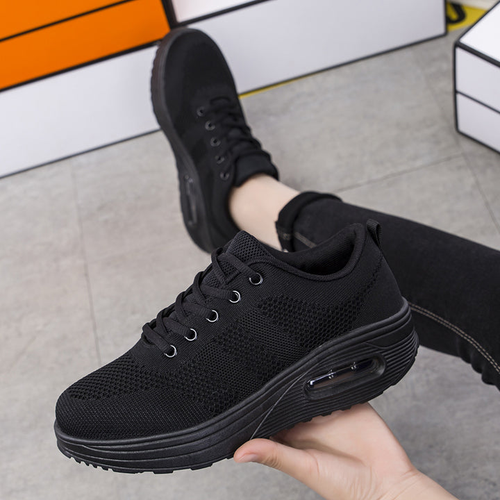 Dame Luftpolster Sneakers med åndbar struktur og stødabsorberende design Stilla