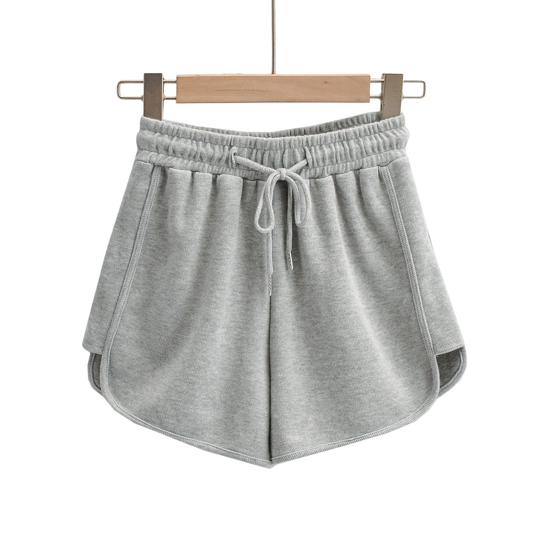 Damer Sportlige fritidsh pants med elastisk talje og sidelommer Stilla