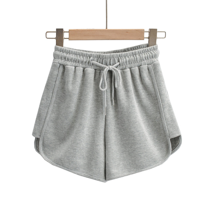 Damer Sportlige fritidsh pants med elastisk talje og sidelommer Stilla