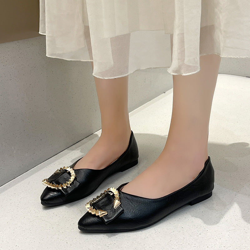 Dame Ballerinas med elegant smykkedetalje Stilla