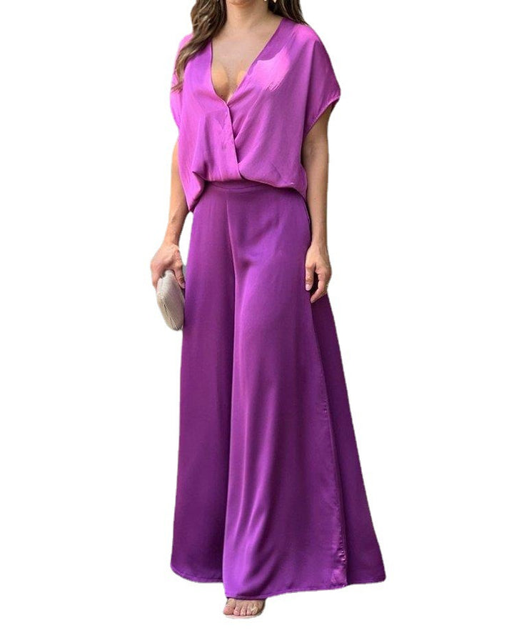 Dame Flydende Indpakning-Jumpsuit Stilla