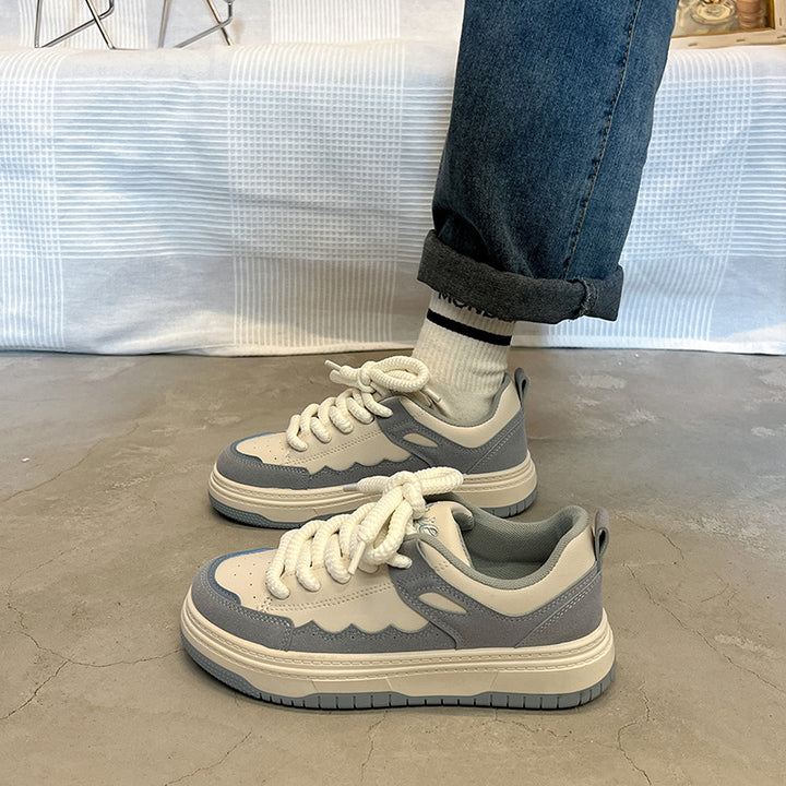 Dame sneakers i sporty design med åndbar overfladestruktur og dämpende sål Stilla