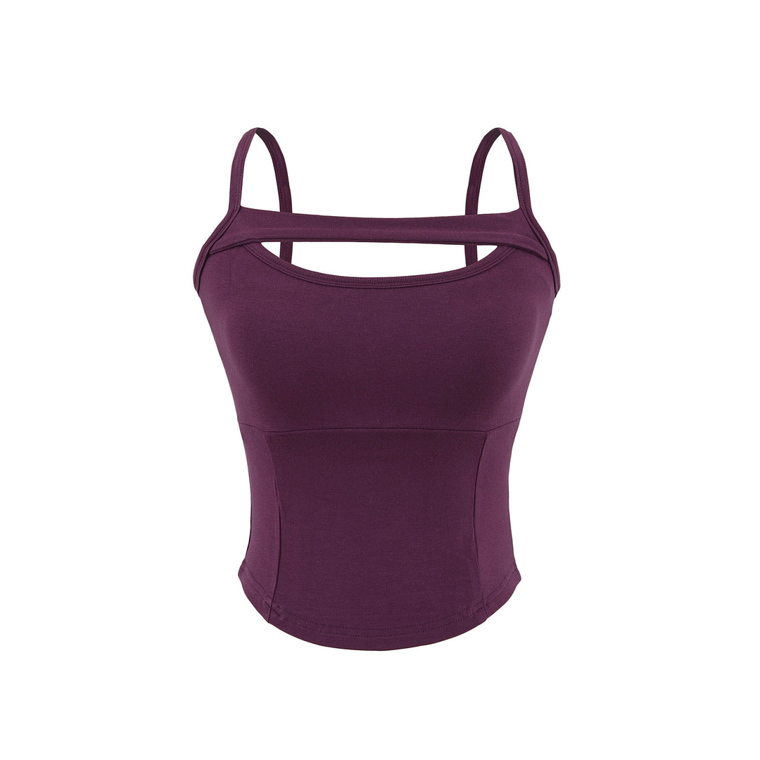 Dame Sporty Bustier med Racerback og elegante Cut-Out-detaljer Stilla