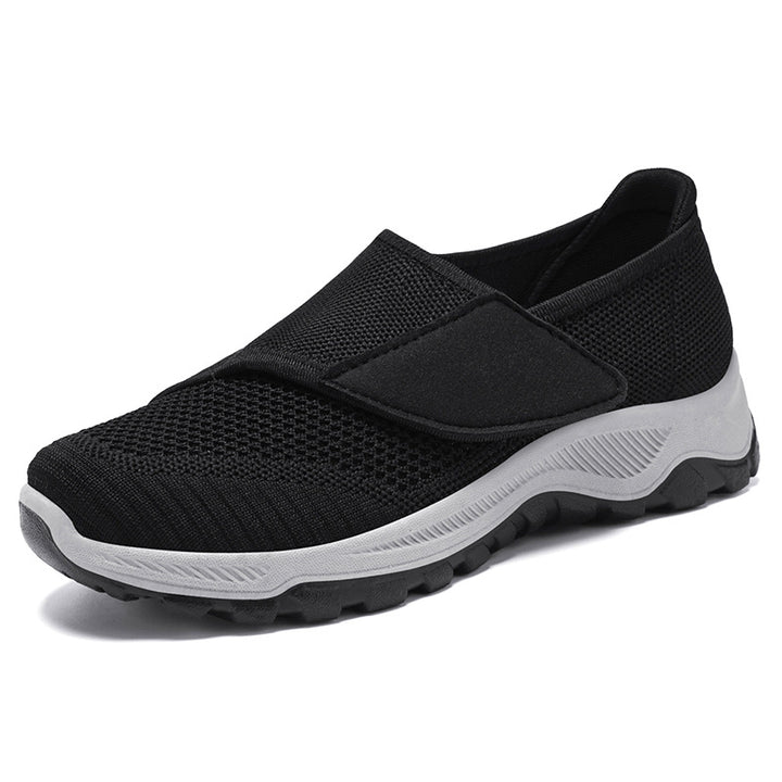 Dame Sporty Slip-On Sneakers med skridsikker sål og åndbart overmateriale Stilla