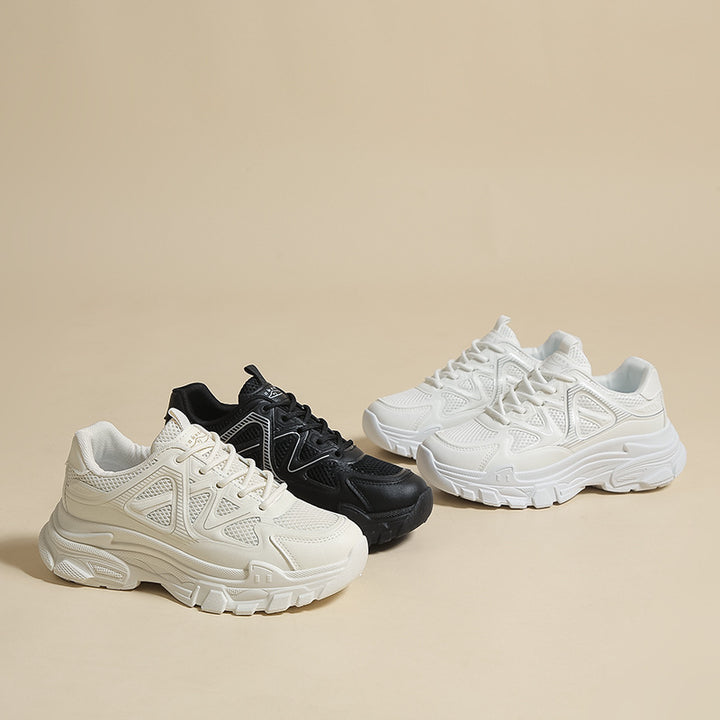 Dame Sporty Sneakers med innovativ dæmpningsteknologi og åndbart mesh-overflade Stilla