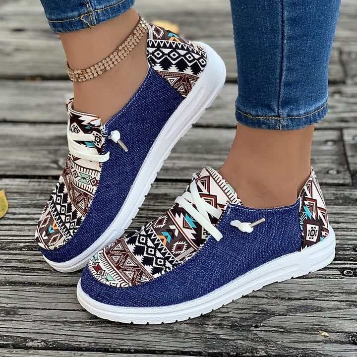 Dame Sporty Sneakers Stilla