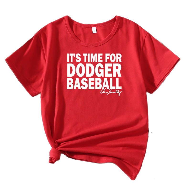 Dame Fritids Sport Grafik T-shirt Stilla