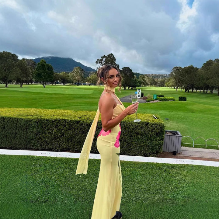 Dame elegant aftenkjole Stilla
