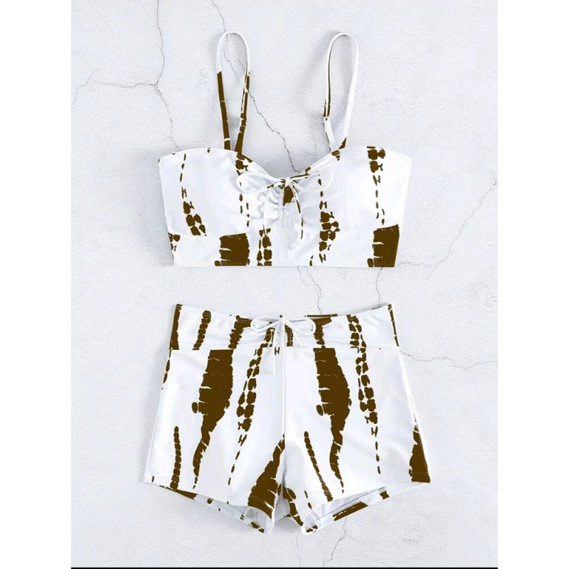 Dame bikini top og shorts sæt Stilla