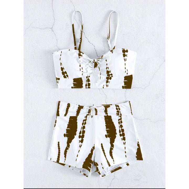 Dame bikini top og shorts sæt Stilla