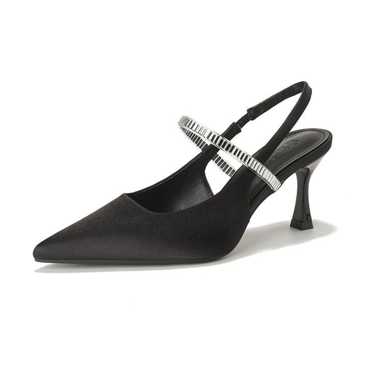 Dame elegante Sling-Pumps med moderne rem Stilla