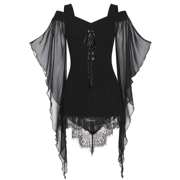 Kvinder Off-Shoulder Snørebåndstop Stilla