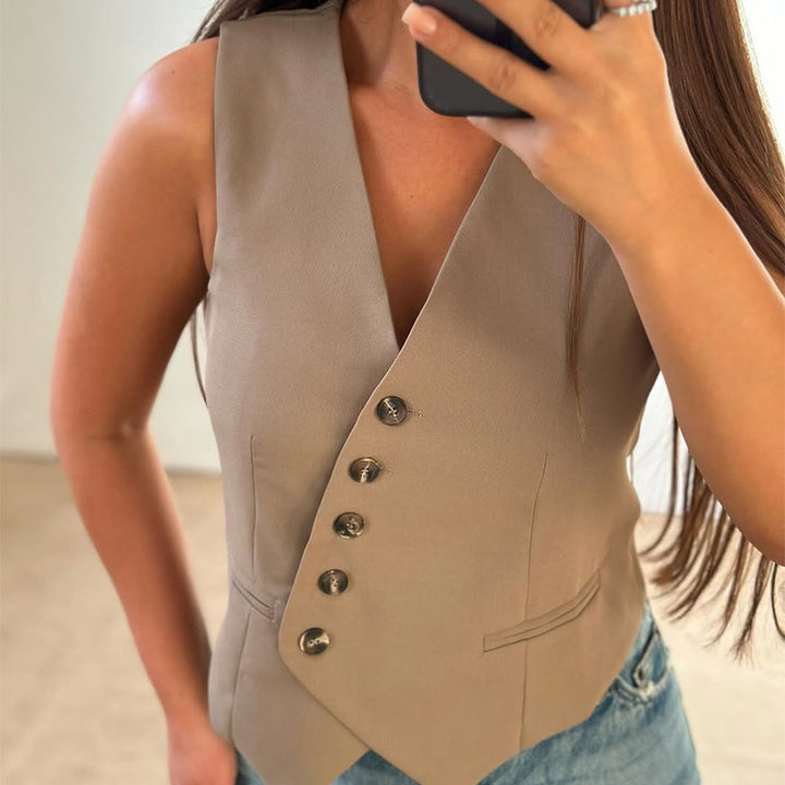 Dame skræddersyet vest Stilla
