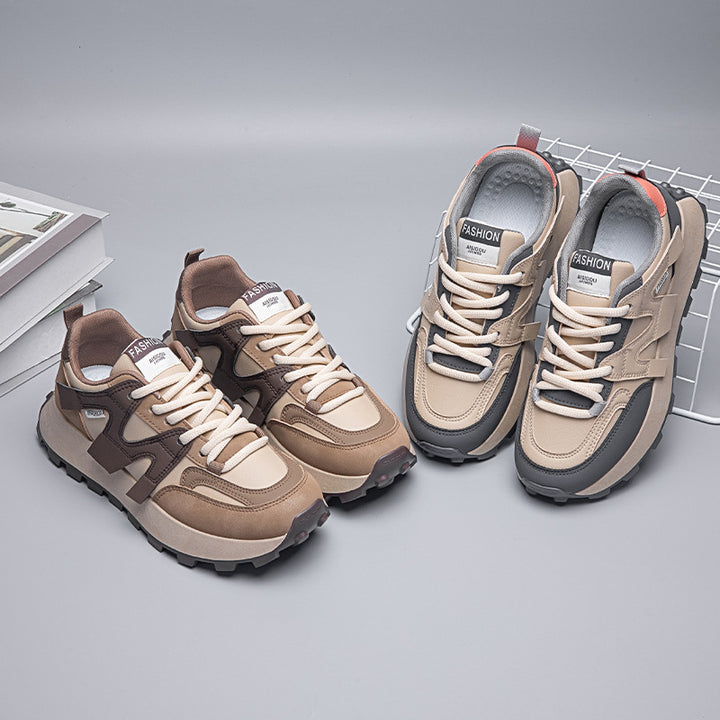 Dame Sporty Sneakers med støddæmpende såleprofil og innovativ overfladestruktur Stilla