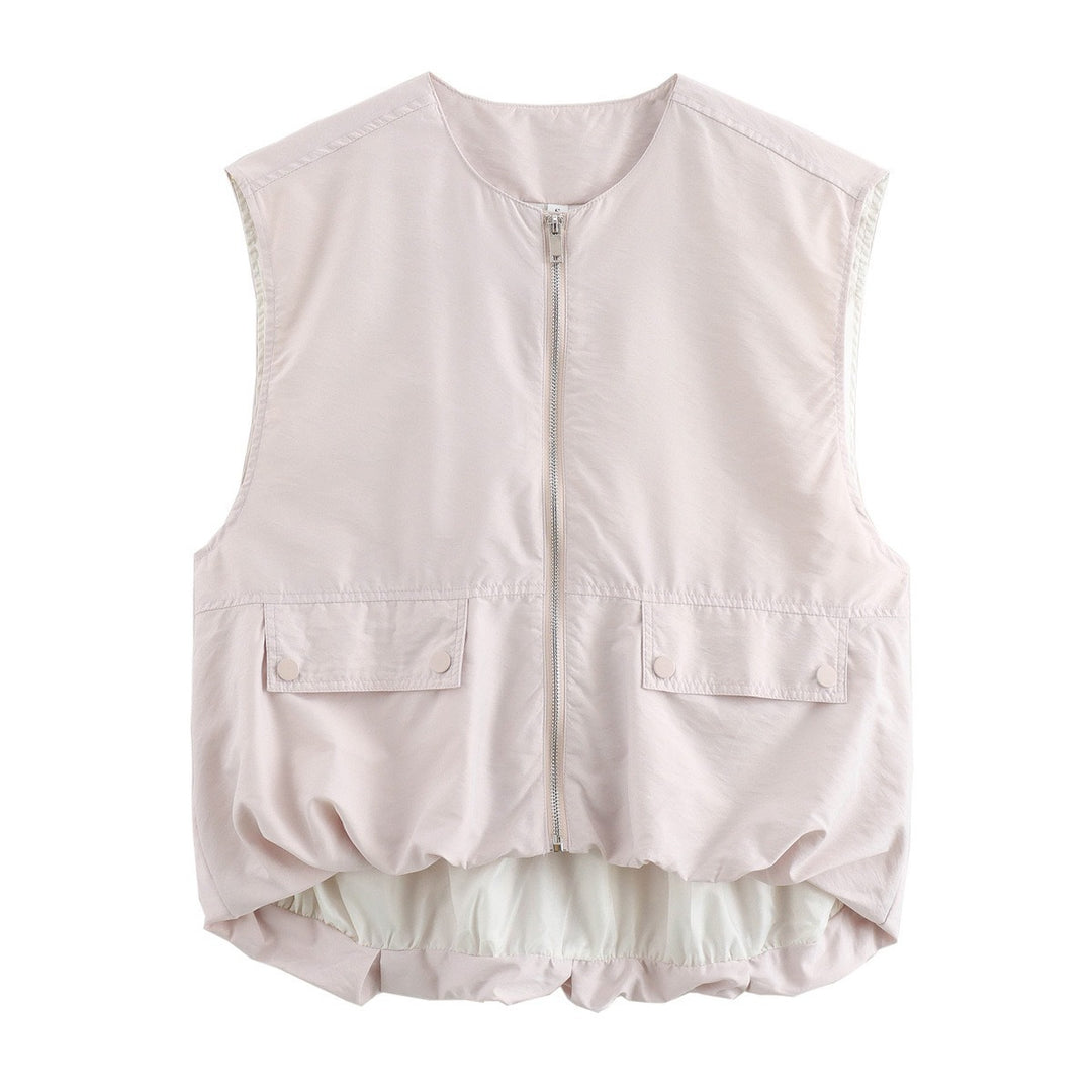 Femme Utility Vest med lynlås og lommedetalje Stilla