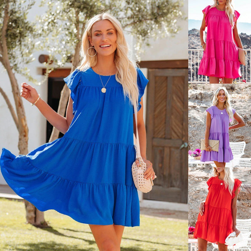 Dame Rynkeskjorte Sommer Stilla