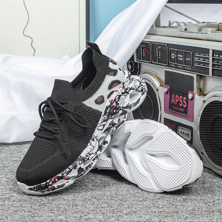Dame Åndbare Multi-Sport Sneakers med fleksibel Dæmpningsteknologi Stilla