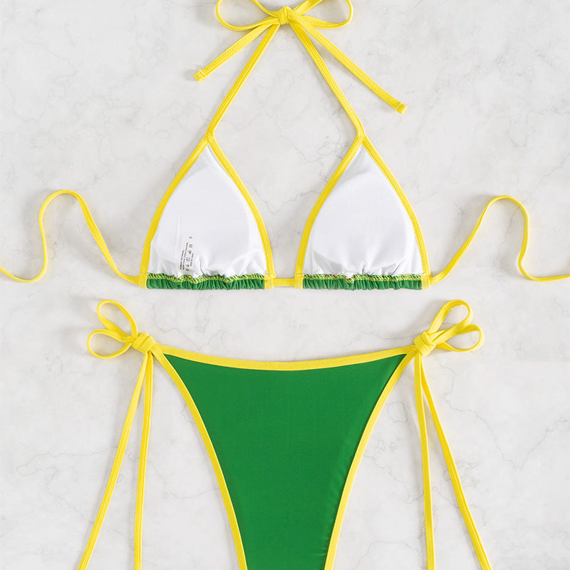 Dame trekant-bikini med brasiliansk flair Skovae