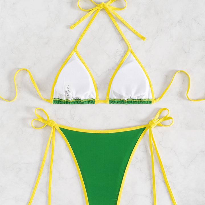 Dame trekant-bikini med brasiliansk flair Skovae