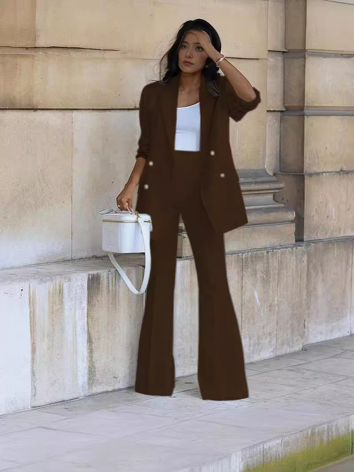 Dame elegant og alsidig blazer-sæt Stilla