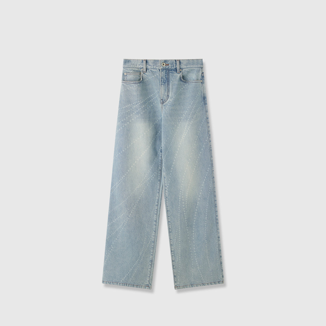 Kvindernes moderne bootcut jeans med høj talje og elegant design Stilla