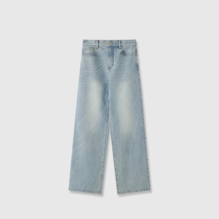 Kvindernes moderne bootcut jeans med høj talje og elegant design Stilla