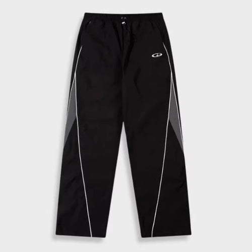 Herren nan sporty joggingbukser med elastisk liv, sidelæns kontrastpiping og lige pasform Skovae