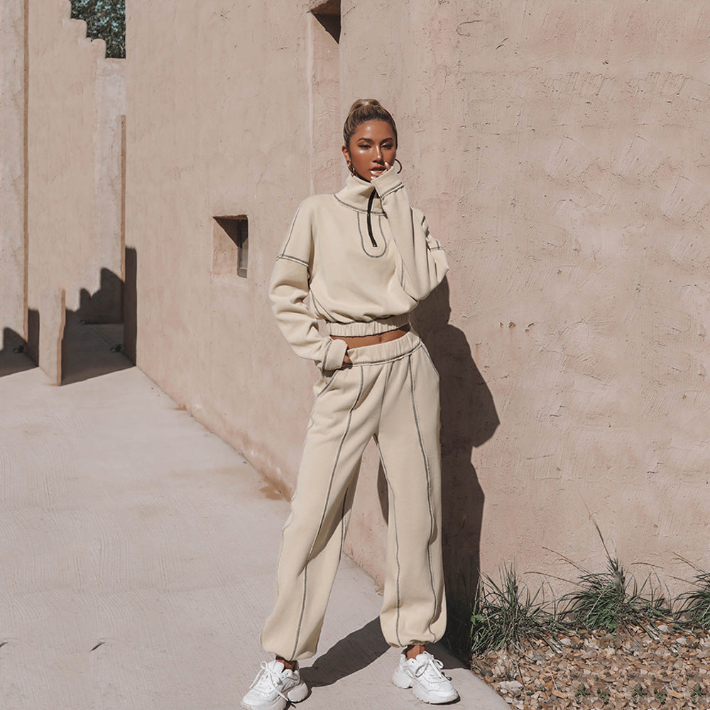 Dame moderigtig og tidssvarende cropped sweater Stilla