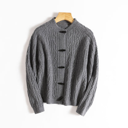 Femme Chunky Kabelstrik Cardigan Stilla