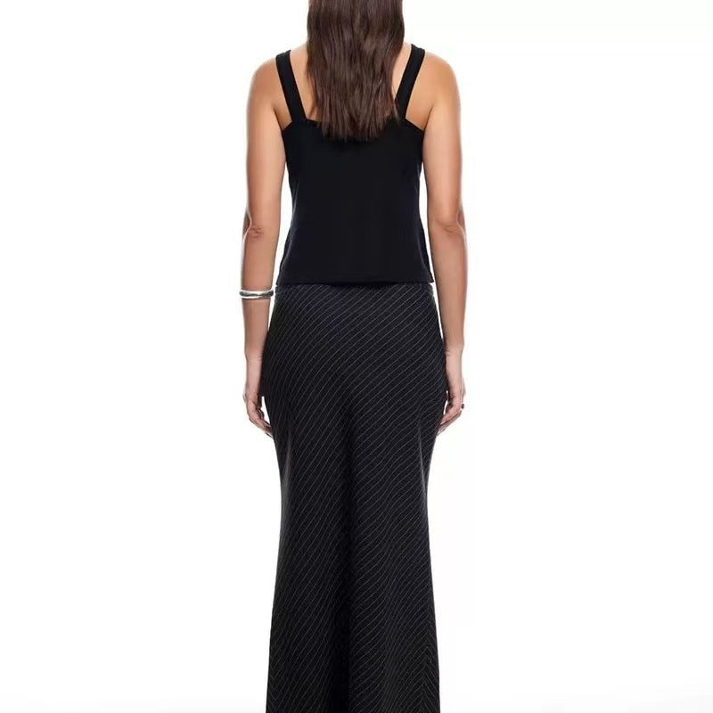 Dame Scoop Hals Basis Tanktop Stilla