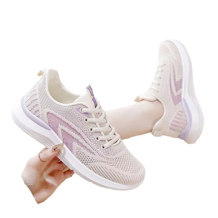 Herrer løbe- og fritidssneakers med åndbare mesh-overflade og fleksibelt såleprofil Stilla