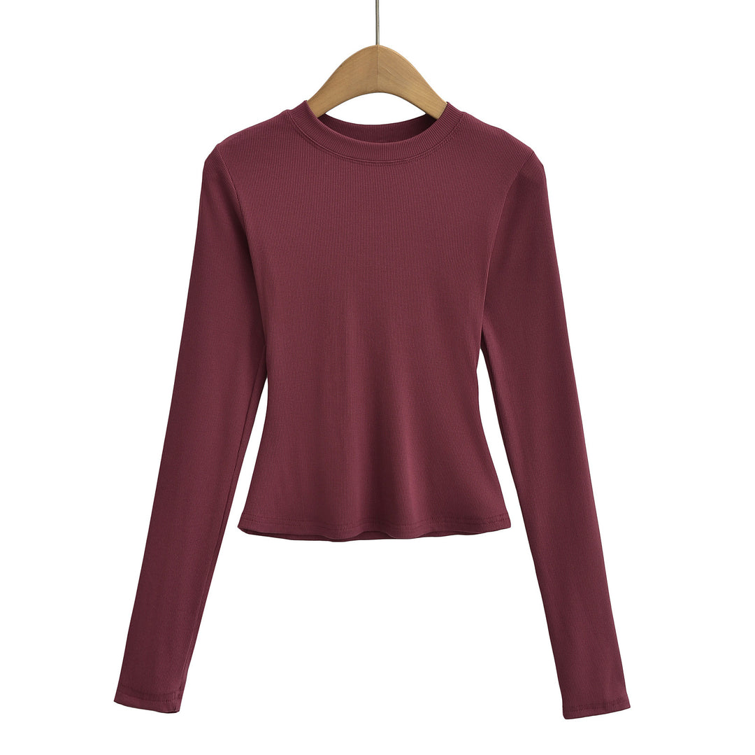 Dame Langærmet T-shirt med moderne snit og højkvalitetsmateriale Stilla