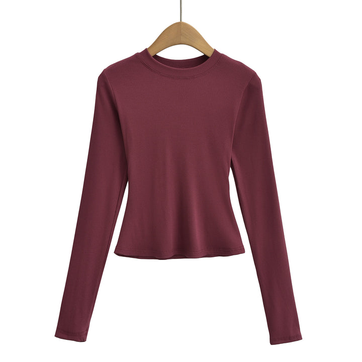 Dame Langærmet T-shirt med moderne snit og højkvalitetsmateriale Stilla